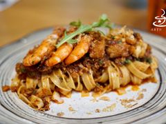 南洋大虾龙利鱼宽面-HELLO 27 意面·沙拉·帕尼尼