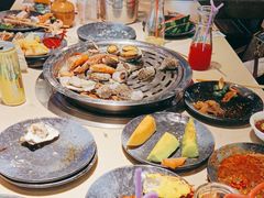 -海天盛宴潮汕蒸汽海鲜高端自助形象店