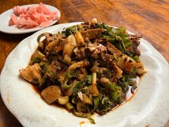 特色拌拐肉-茅屋大酒店