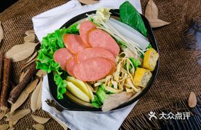 Sausage Hot Pot Spicy Soup