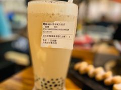 大红袍珍珠奶茶-湊湊火锅·茶憩(东城万达店)