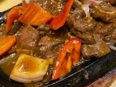 铁板黑椒牛仔骨-五四北海鲜吧火锅(秀山路店)