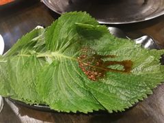 拌苏子叶-正宗集安高丽火盆(东昌街店)
