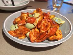 腊八蒜炒肥肠-小吊梨汤·北京菜·烤鸭(鸟巢店)
