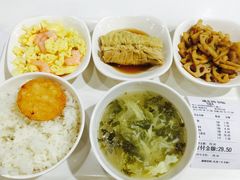 虾仁炒蛋-浦东图书馆读者餐厅