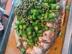 -探鱼·鲜青椒爽麻烤鱼(天河优托邦店)