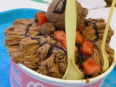 巧克力雪奶-梁子刨冰王&梁小糖(王顶堤店)