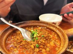 砂锅耙豌豆肥肠-罗妈砂锅(四川成都奎星楼店)