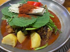 -喇喇排骨火锅·传统韩式脊骨汤(望京西园总店)