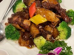 珍菌炒牛仔骨-金泰食府(竹园店)