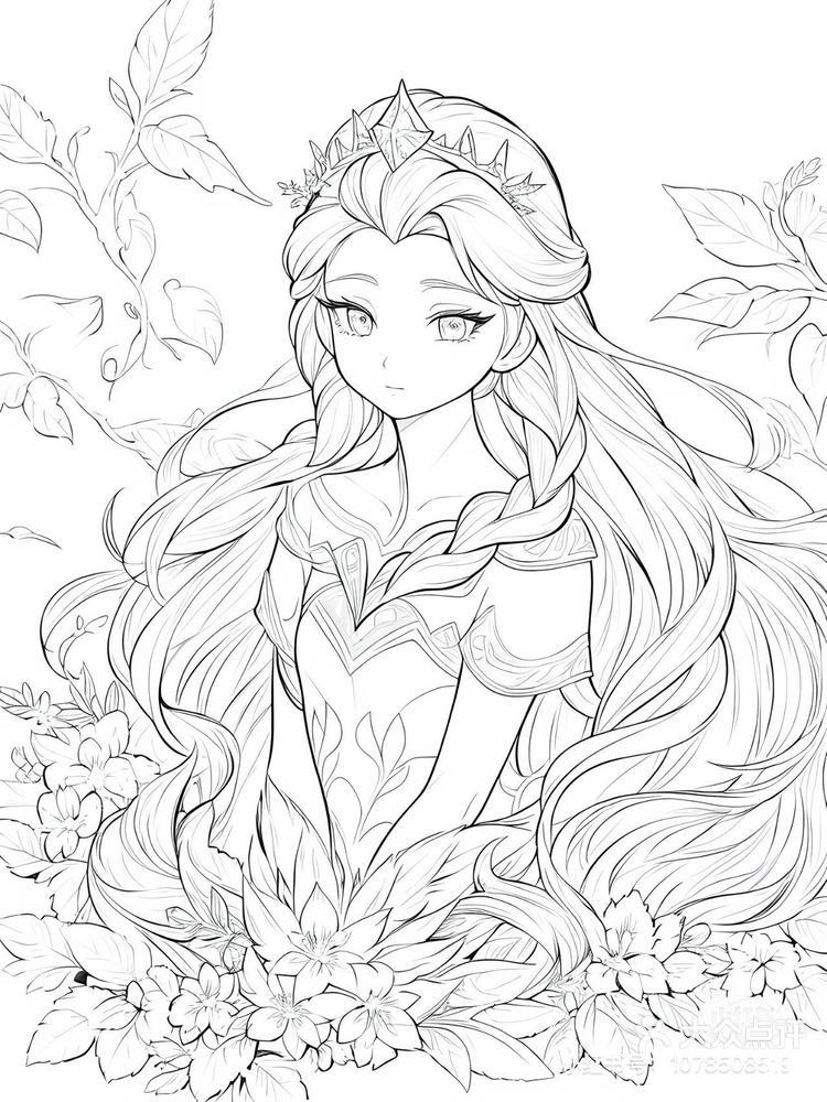 发现一个艾莎的涂画板