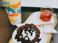 无糖比利时黑巧冷萃胶原酸奶-Blueglass酸奶(华贸购物中心店)