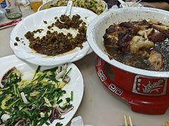 -老码头黑皮肘子锅包肉熏酱水饺(文政街店)