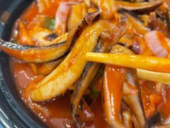 鱿鱼泡菜拌饭-北大家园食堂