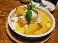 冰淇淋烤布雷-新白鹿餐厅(龙游路总店·杭帮菜名店)