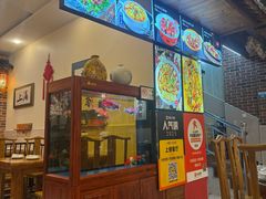 -东来菜馆•手抓海鲜家常菜•海鲜锅贴(鸽子窝店)