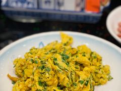 小葱炒土鸡蛋-东北农家小院(定西路店)