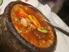鲜淮山白菌烧牛仔骨-青雅中餐厅(大连金石滩绿发希尔顿度假酒店)