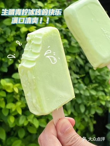这个冰淇淋建议按箱囤！生啃青柠冰砖！！