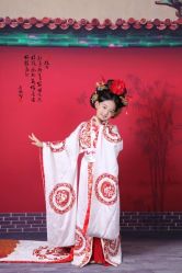 -后宫·古装汉服京剧儿童亲子全家福摄影