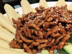 京酱肉丝-天津乾毓德饭庄·清真传统炒菜·海鲜烧烤(咸阳路店)