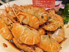 招牌豉油大头虾-鸭绿江海鲜烧烤大排档(杏林街店)
