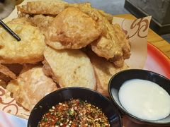 炸蛋馒头片-破三川·新川菜(静安大融城店)