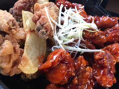 韩式辣子鸡-MI WU FACTORY米屋美食工厂餐厅(绿地店)