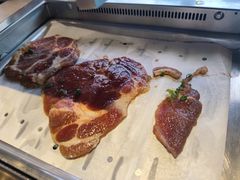 蜜汁猪梅花肉-新石器烤肉(周浦万达店)