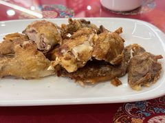 招牌蒜香鸡（半只）-玉华台饭庄(裕中西里小区店)