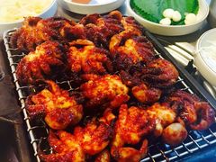 -喜儿家铁网烤章鱼(弘大店)