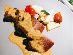 慢火煎板腱牛排配黑胡椒酱汁-Eiffel 埃菲尔海景西餐厅(奥帆中心店)