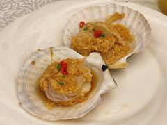 蒜蓉粉丝蒸活夏夷贝-品海楼·大连海胆锅贴馆(东港店)