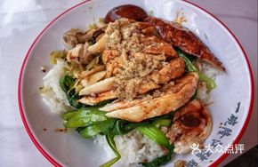 Ginger Oil Boiled Chicken Rice