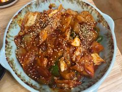 泡菜炒鱿鱼-쌍화점 霜花店·朝鲜族料理(徐家汇店)