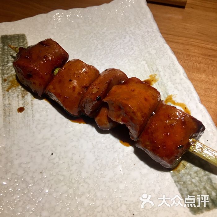 鸟啸炭火烧酒场烤鸡肝图片 - 第1张