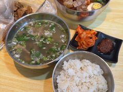 -吉林延边牛肉汤饭，大冷面