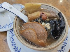 雪梨干南北杏薏米炖竹丝鸡凤爪-達揚原味燉品(文明路店)