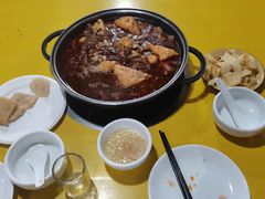 -老红桥炸灌肠牛肚锅烧烤(定福庄店)