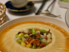 羊肚菌千叶豆腐-东海朗廷酒店-唐阁T’ANG COURT 中餐厅