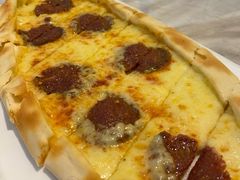 土耳其香肠皮塔-伊斯坦布尔土耳其清真咖啡餐厅