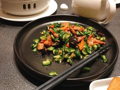 小脆瓜炒雪花猪肉-闽和南(深圳万象城店)