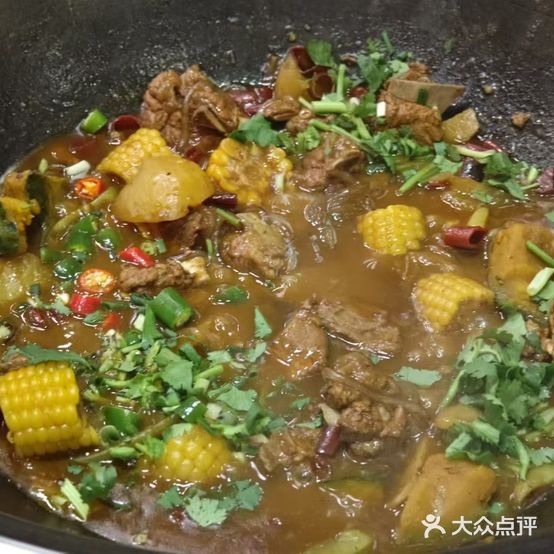 文佬香东北农家院铁锅炖