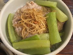 银鱼肉饼饭-黄祥华养生堂·炖汤·营养蒸饭(岭南天地店)