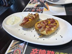 芝士烤德国土豆-辛德勒啤酒德餐厅