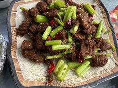 孜然羊肉-五台山正觉全素斋