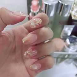 -手牵手美甲