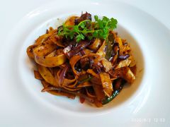 黑椒牛柳丝炒意面-牛排家(北京长安街英皇集团中心店)
