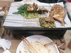 -宝记烧烤·碳锅羊肉·羊蝎子火锅·夜食社(文体路创始店)