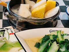 彩虹小米糕-壹笑茶庄·农家菜土菜杭帮菜